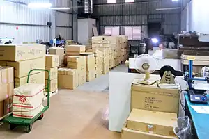 packaging process / ware house