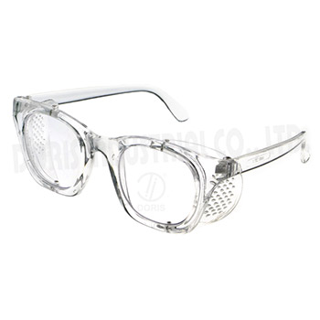 Safety spectacles with acetate frame