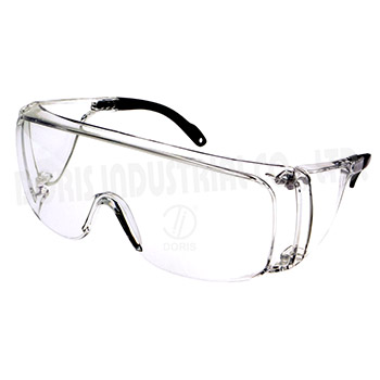 Enveloppement industriel des lunettes du visiteur