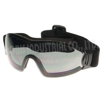 Panoramic view protective goggles